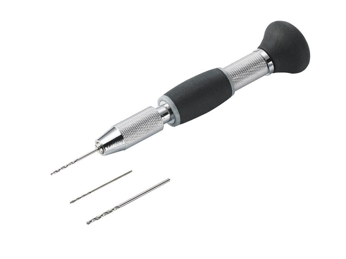 Revell® Bastelfarbe Revell 39064 Handbohrer inkl. 3 Bohrern (0,7 mm, 1,0 mm, 1,3 mm) von Revell®
