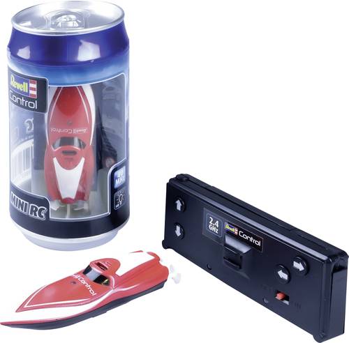 Revell Control Mini rot RC Einsteiger Motorboot RtR 75mm Revell Control Mini rot RC Einsteiger Motorboot RtR 75mm von Revell Control