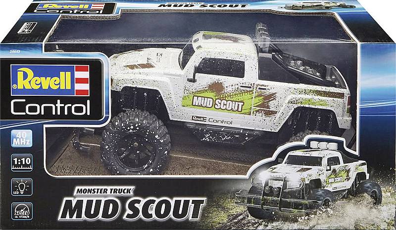 B-Ware Revell Control 24643 New Mud Scout 1:10 Rc Einsteiger Modellauto Elektro Auto von Revell