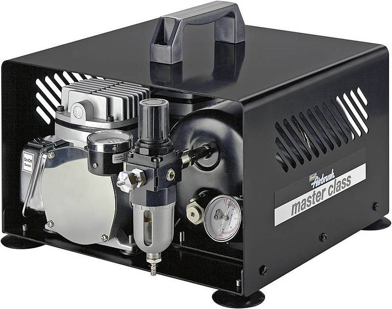 Revell Airbrush Kompressor Master Class 5.5 Bar 32 L/Min 1/4 Zoll Druckregler B-Ware von Revell