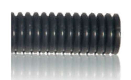 Revi Rohre t10125 N3 – Schutzschlauch m-25 schwarz (Rolle 75 m) von Revi tubos