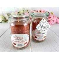 Duftkerze Gebrannte Mandeln Im Weckglas Brenndauer 24 Stunden 9x 5 cm Mandel Und Röstaromen von Revitalshop