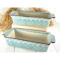 Kuchenform Quicheform Auflaufform Handgestempelt Backform von Revitalshop