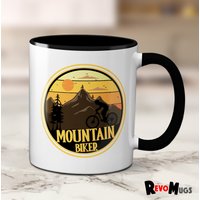 Mountainbike Tasse | Mtb Geschenk 11 Unzen Keramiktasse von RevoMugs