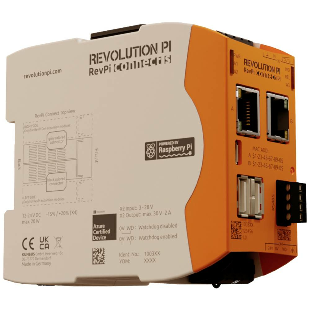 Revolution Pi by Kunbus RevPi Connect S 8 GB PR100362 SIEHE TEXT/FOTO Revolution Pi by Kunbus RevPi Connect S 8 GB PR100362 SIEHE TEXT/FOTO von Revolution Pi by Kunbus