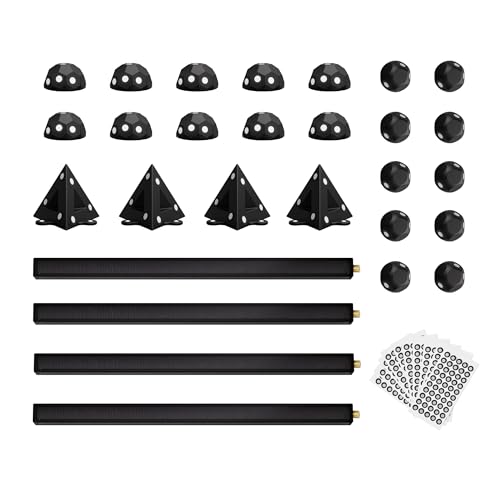 Revopoint 28 Stück 3D-Marker-Block-Kit für 3D-Scannen, 3D-Scan-Marker für 3D-Scanner, 3D-Tracking-Punkte zur Verhinderung von Tracking-Verlusten, magnetischer 3D-Referenzmarker-Block von Revopoint