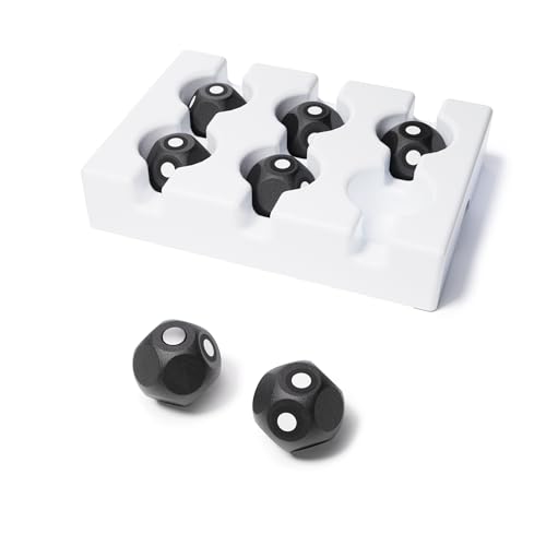 Revopoint 6 Stück 3D Magnetische Kugelmarker Set für 3D Scanning, 3D Scanning Marker für 3D Scanner, 3D Tracking Punkte zur Verhinderung von Tracking Verlust und Verbesserung der Genauigkeit von Revopoint
