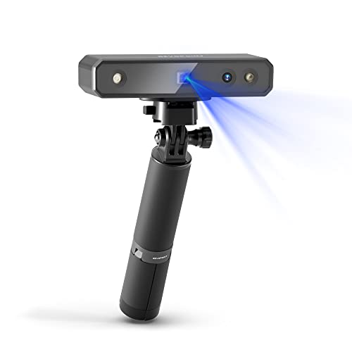 Revopoint Mini tragbarer 3D-Scanner mit flachem Design, Genauigkeit 0,02 mm, blaues Licht, professioneller 3D-Scanner für 3D-Drucker, Schmuck, Dental, kleine Gegenstände - Standard von Revopoint