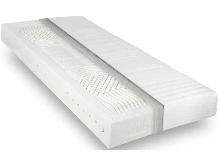 Naturmatratze REVOR BEDDING Anatomic NATUR 19 Gr. 3, weiß, B:140cm H:19cm L:210cm, Bezug: 100% Baumwolle. Steppfüllung: 50% Seide, 50% Wolle, Matratzen, 100% natürlich und mit einzigartigem ANATOMIC Latexkern von Revor