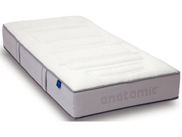 Taschenfederkernmatratze REVOR BEDDING Anatomic ZIP 1000 Latex Gr. 2, weiß, B:140cm H:26cm L:210cm, Bezug: 61% Polyester, 39% Viskose. Steppfüllung: 100% Polyurethan, Matratzen, Aerofeel Zwischenschicht für maximale Belüftung von Revor