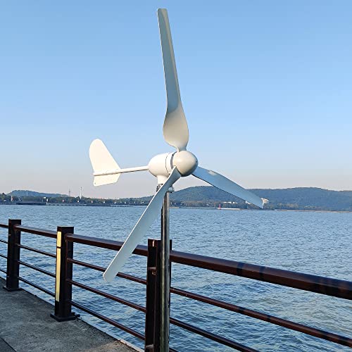 1000W Windkraftanlage 12V 24V 48V Windturbine Generator mit Hybrid Controller für den Heimgebrauch hohe Effizienz (24V mit Controller) von Rewindagic