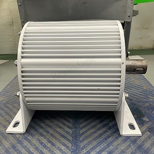5000W 300RPM 3 Phasen Getriebeloser Permanentmagnet Generator mit Basis 48v 96V 220V 230V 380V AC Wechselstromgenerator Mit Basis 5KW Wasser Windkraftanlage (48V)… von Rewindagic