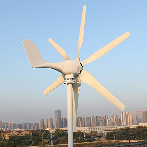 800W Windturbine 12V Windkraftanlage geräuscharm Windgenerator mit MPPT Regler für Heimgebrauch Straßenlampen Boot Windmühle von Rewindagic