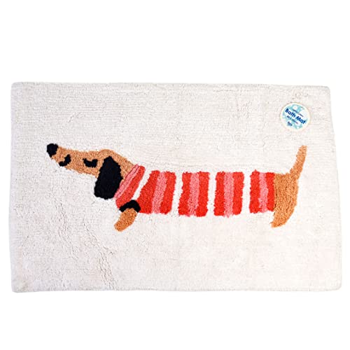 Rex London Badematte mit Mini Dackel “Sausage Dog” Motiv von Rex London