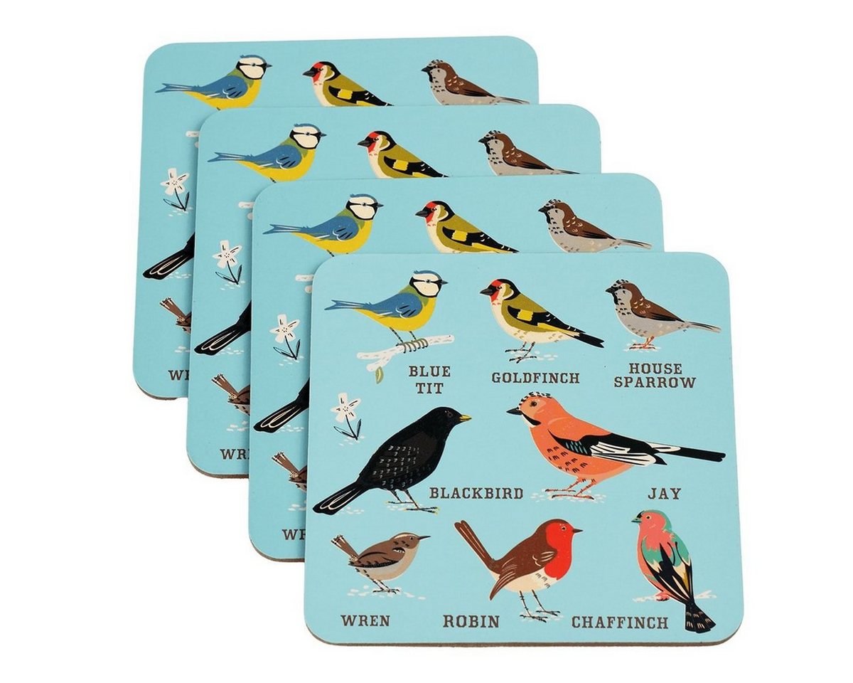 Rex London Glasuntersetzer Glasuntersetzer 4er Set Untersetzer Getränkeuntersetzer Rex London Glasuntersetzer Glasuntersetzer 4er Set Untersetzer Getränkeuntersetzer von Rex London