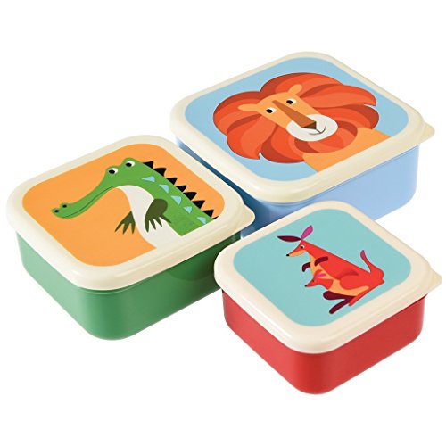 dotcomgiftshop 26625 Set Brotdosen oder Brotdosen Set in 3 Größen Colourful Creatures dotcomgiftshop 26625 Set Brotdosen oder Brotdosen Set in 3 Größen Colourful Creatures von Rex London