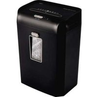 Rexel - Aktenvernichter ® ProMax RSX1035 P-4 Papier Heftklammern Büroklammern Kreditkarten Partikelschnitt schwarz von Rexel