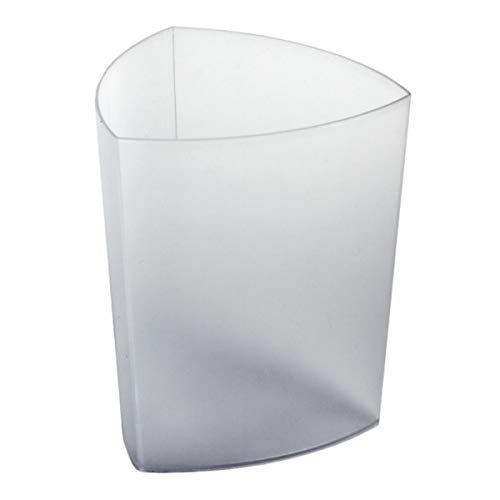 Rexite Papierkorb Eco Pro transparent weiß 1500.PP.P5.71 von Rexite spa