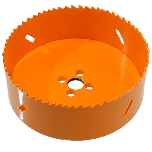 Ø 121 mm HSS BiM Lochsäge Bohrkrone 5/8" x 18 UNF für Metall Holz Inox von Rexxer