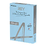 Rey Getöntes Papier DIN A4 Farbiges Papier Blau 120 g/m² 250 Blatt von Rey