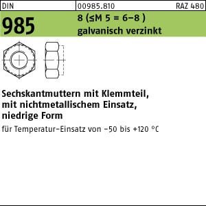 Sechskantmutter DIN985, M24, VE25 von Reyher Hamburg