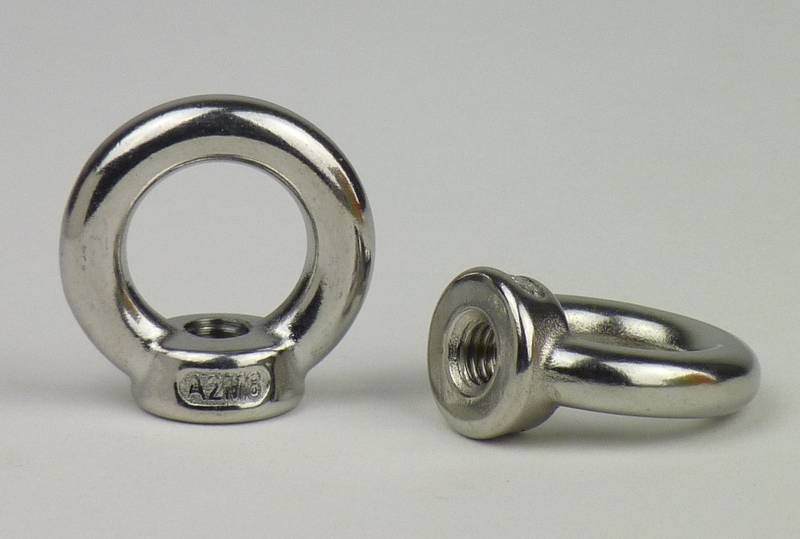 B-Ware Reyher Ringmutter Mutter Din 582 M16 A2 Edelstahl Gegossen 5er Set von Reyher