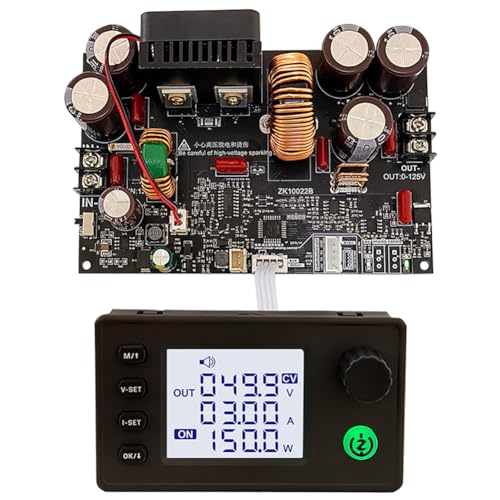 Reykentu - 10022 CNC DC-Reduzierer, regulierbare Stromversorgung, konstante Spannung und Konstantstrommodul, Upgrade A Reykentu - 10022 CNC DC-Reduzierer, regulierbare Stromversorgung, konstante Spannung und Konstantstrommodul, Upgrade A von Reykentu