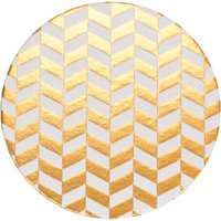 Golden Herringbone Foil Coaster Set, Folienkostüler, Goldfolien, Wiederverwendbare Küsten, Tabletop, Weihnachtskoster, Neujahr, Weihnachten, Hannukah von ReynPaperCo