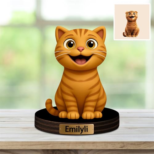 Benutzerdefinierte Hund Haustier Katze Foto 3D Cartoon Stil Schreibtisch Dekor Fotorahmen Zeichen Plakette, Personalzied Cartoon Portrait Bilderrahmen Geschenke für Hochzeit Familie Geburtstag Benutzerdefinierte Hund Haustier Katze Foto 3D Cartoon Stil Schreibtisch Dekor Fotorahmen Zeichen Plakette, Personalzied Cartoon Portrait Bilderrahmen Geschenke für Hochzeit Familie Geburtstag von Reyrijf