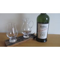 Whiskyfass-Verkostungstablett - Glencairn-Glas-/Krughalter Whiskey-Flugtablett von RezaWoodDesigns
