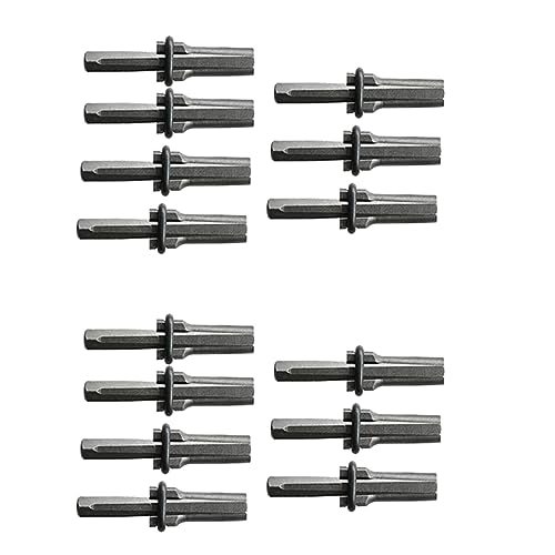 Rfeeuubft 14 Set 5/8 Zoll Steckkeile Unterlegscheiben Beton Stein Stein Splitter Handwerkzeuge 16 mm von Rfeeuubft