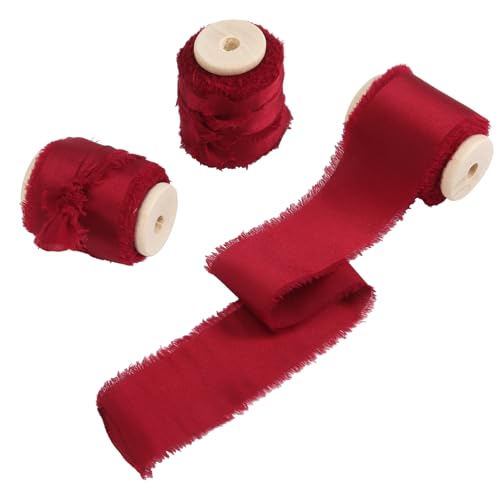 Rfeeuubft 4cm X 4.5M Satinband Breit Schleifenband Geschenkband Hochzeit Stoffband Seidenband Handgefertigtes Band für Hochzeitseinladungen,Brautsträuße,Geschenkverpackungen Rfeeuubft 4cm X 4.5M Satinband Breit Schleifenband Geschenkband Hochzeit Stoffband Seidenband Handgefertigtes Band für Hochzeitseinladungen,Brautsträuße,Geschenkverpackungen von Rfeeuubft