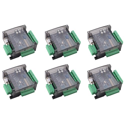 Rfeeuubft 6X FX3U-14MR PLC Industrial Control Board 8 Input 6 Output Programmable Control Relais Output, 24V PLC Control Rfeeuubft 6X FX3U-14MR PLC Industrial Control Board 8 Input 6 Output Programmable Control Relais Output, 24V PLC Control von Rfeeuubft