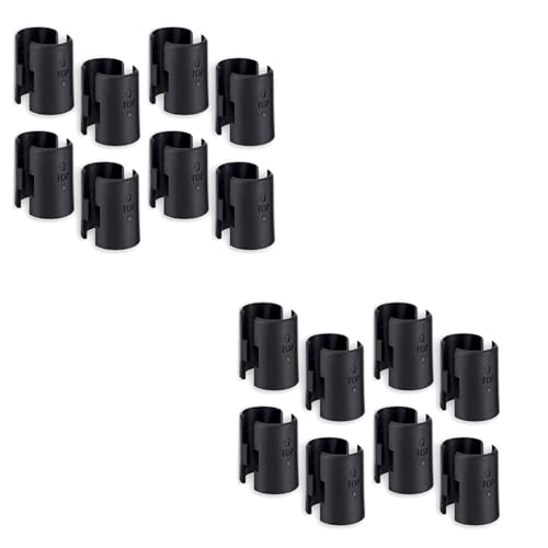 Rfeeuubft Draht Regal Clips 1 Draht Regal Regal Verriegelungs Clips Draht Regal Regal Verriegelungs Clips für Draht Regal System 200 Pack von Rfeeuubft