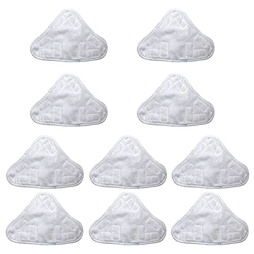 Rfeeuubft Ersatz Kissen Kompatibel für H2O X5 Dampf Dampf Reiniger Steam Mopp Tuch Mopp Tuch Abdeckung 10 Pack von Rfeeuubft