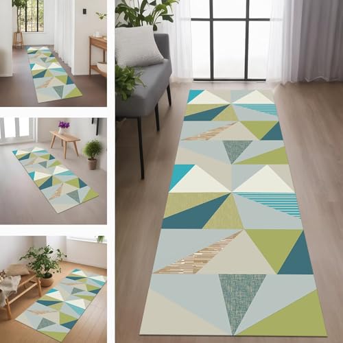 Rglxing Teppich Läufer Flur rutschfest Küchenteppich Fußmatte 110X350CM Waschbar Mehrfarbig Teppichläufer Meterware Schmutzfangmatte Teppichläufer für Flur Küche Eingang Wohnzimmer Schlafzimmer Rglxing Teppich Läufer Flur rutschfest Küchenteppich Fußmatte 110X350CM Waschbar Mehrfarbig Teppichläufer Meterware Schmutzfangmatte Teppichläufer für Flur Küche Eingang Wohnzimmer Schlafzimmer von Rglxing