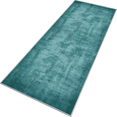 Rglxing Teppich Läufer Flur rutschfest Küchenteppich Fußmatte 120X450CM Waschbar Cyan Abstrakt Teppichläufer Meterware Schmutzfangmatte Teppichläufer für Flur Küche Eingang Wohnzimmer Schlafzimmer Rglxing Teppich Läufer Flur rutschfest Küchenteppich Fußmatte 120X450CM Waschbar Cyan Abstrakt Teppichläufer Meterware Schmutzfangmatte Teppichläufer für Flur Küche Eingang Wohnzimmer Schlafzimmer von Rglxing