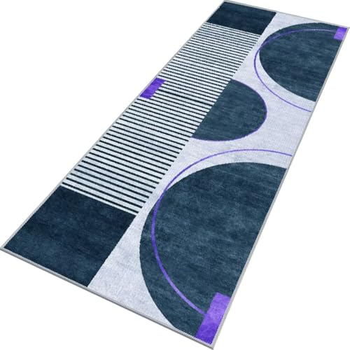 Rglxing Teppich Läufer Flur rutschfest Küchenteppich Fußmatte 60X180CM Waschbar Blau Teppichläufer Meterware Schmutzfangmatte Teppichläufer für Flur Küche Eingang Wohnzimmer Schlafzimmer Rglxing Teppich Läufer Flur rutschfest Küchenteppich Fußmatte 60X180CM Waschbar Blau Teppichläufer Meterware Schmutzfangmatte Teppichläufer für Flur Küche Eingang Wohnzimmer Schlafzimmer von Rglxing