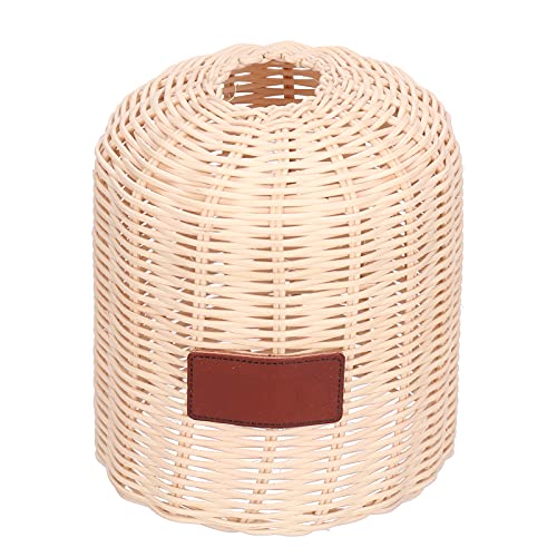 Gaszylinderschutzschutz | Kollisions- und Drop -Schutz für Camping/Picknicks im Freien | Rattan -Material, das für die meisten Gasbehälter passt von Rhawuy