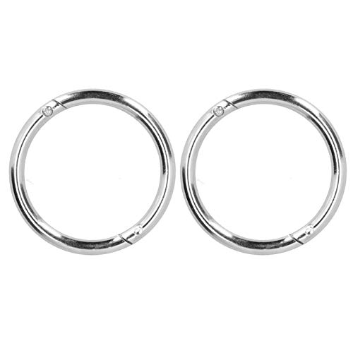 Rhawuy 2pcs Kohlenstoffstahlbullennasenringe | Tierärzte für Vieh- / Nutztiere | Nicht oxidierender Kuhnasenring mit poliertem Finish | Einfaches Verschließen für EIN sicheres Handling Rhawuy 2pcs Kohlenstoffstahlbullennasenringe | Tierärzte für Vieh- / Nutztiere | Nicht oxidierender Kuhnasenring mit poliertem Finish | Einfaches Verschließen für EIN sicheres Handling von Rhawuy