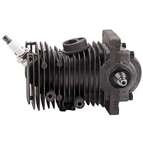 Rhawuy 38 -mm -Kettensäge Zylinderkolbenkurbel Kurbelwellenbaugruppe | Ersatz für MS170 MS180 018 | Robuster Metallkonstruktion | Beinhaltet Zündkerzen & Lager Rhawuy 38 -mm -Kettensäge Zylinderkolbenkurbel Kurbelwellenbaugruppe | Ersatz für MS170 MS180 018 | Robuster Metallkonstruktion | Beinhaltet Zündkerzen & Lager von Rhawuy