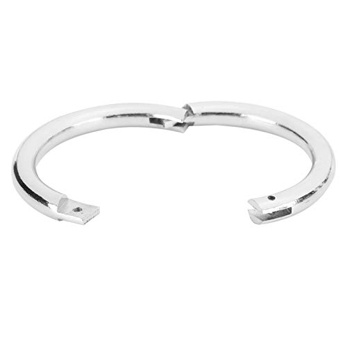 Rhawuy Bull Nose Ring for Cattle | Chrome Plated Iron Non - Tarnishing | Veterinary & Farm Animal Husbandry Accessory | Easy to Install/Open with Screwdriver von Rhawuy