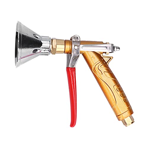 Rhawuy Hochdruckspray -Düse G1 / 4 | Feiner Zerstäuber für Garten/Farm/Autowaschanlage | Ergonomischer Griff mit Keramikdüse | Lang - dauerhafte Kupferkonstruktion von Rhawuy