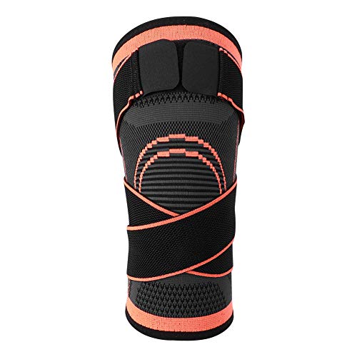 Rhawuy Knee Compression Sleeve | Double Support Band for Running/Cycling/Exercise | Grip - Enhanced Protective Gear with Breathable Fabric | Sizes S M L (Knee Pads S) von Rhawuy