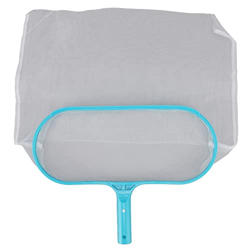 Rhawuy Pool Skimmer Net | Deep Fine Green Nylon Mesh für schnelle Wartung | Blatt & Trümmer Schaufel für Schwimmbäder/Teiche/Whirlpools | Stabiler Kunststoffrahmen, einfache von Rhawuy