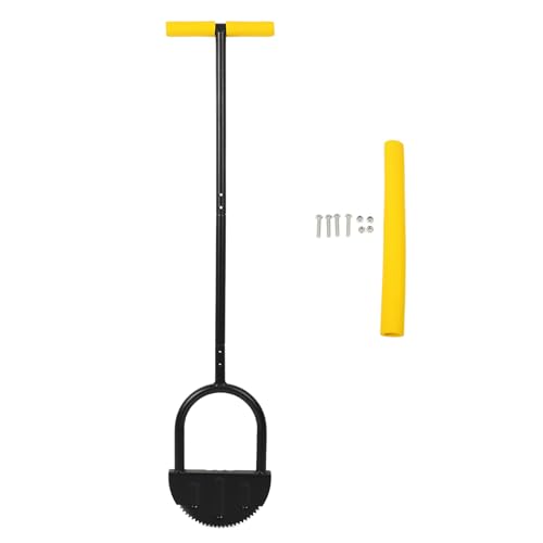 Rhawuy Rasen Edger Tool | Halbmond -Zauberer für Garten/Garten/Bürgersteig | Langer Griff mit T - Grip | Konstruktion von Kohlenstoffstahl | Einfache Installation Rhawuy Rasen Edger Tool | Halbmond -Zauberer für Garten/Garten/Bürgersteig | Langer Griff mit T - Grip | Konstruktion von Kohlenstoffstahl | Einfache Installation von Rhawuy