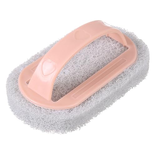 Rhawuy Scrub Tool with Handle | Dual Sponge & Fiber Head for Stubborn Grime | Bath Tub/Kitchen/Pool Tile Maintenance Implement | Secure Grip, Resilient Design Rhawuy Scrub Tool with Handle | Dual Sponge & Fiber Head for Stubborn Grime | Bath Tub/Kitchen/Pool Tile Maintenance Implement | Secure Grip, Resilient Design von Rhawuy
