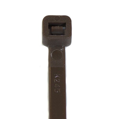Kabelbinder 200 x 4,8 mm Braun 50 Stück Balkonsichtschutzbefestigung original RheVeTec RheFLEX®R2 von RheVeTec RheFLEX