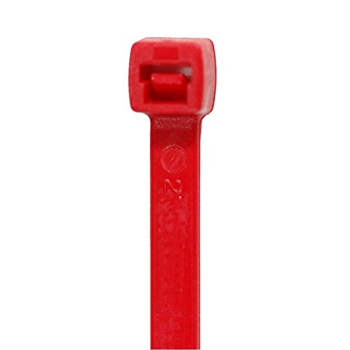 RheVeTec RheFLEX Kabelbinder, Hitzestabilisiert, 290 x 4,8 mm, 100 Stück, rubinrot, R029048H von RheVeTec RheFLEX