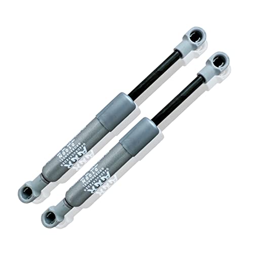 2x RhedexX® Gasdruckfeder Ersatz für Stabilus LIFT-O-MAT 195mm 50N-800N Grau Gasdruckdämpfer Kesseböhmer Küche Möbelklappen Gasfeder Liftomat (100 N) von RhedexX